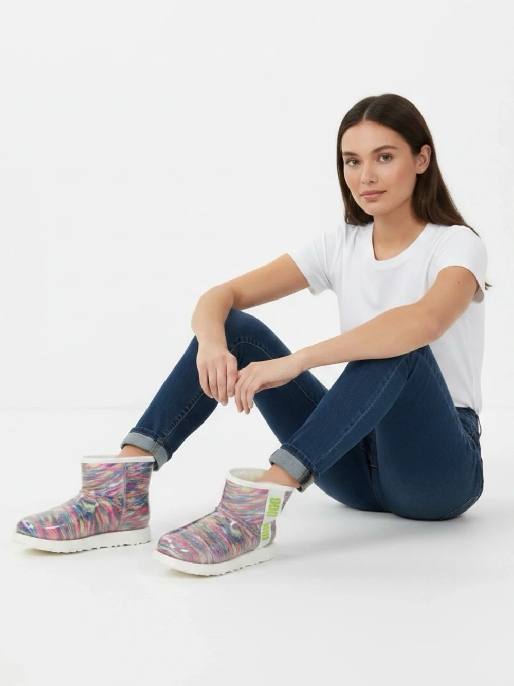 UGG Multicolor Short Ankle Booties